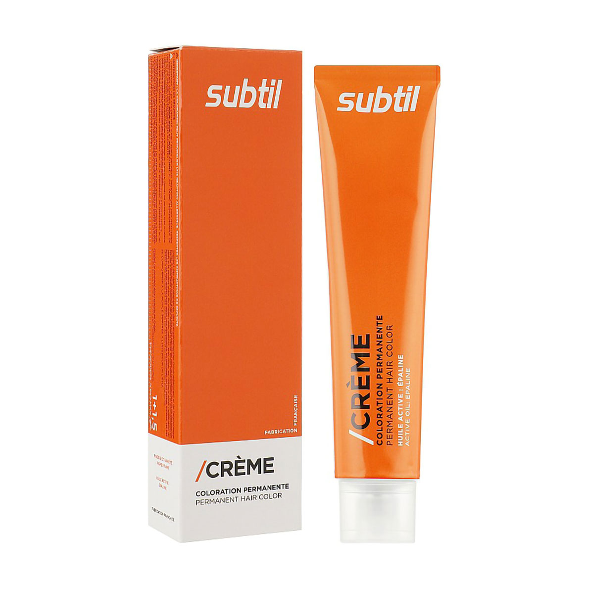 Стійка крем-фарба для волосся Subtil Creme Permanent Hair Color 5 Light Brown, 60 мл